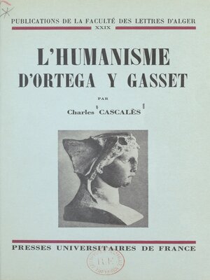 cover image of L'humanisme d'Ortega y Gasset